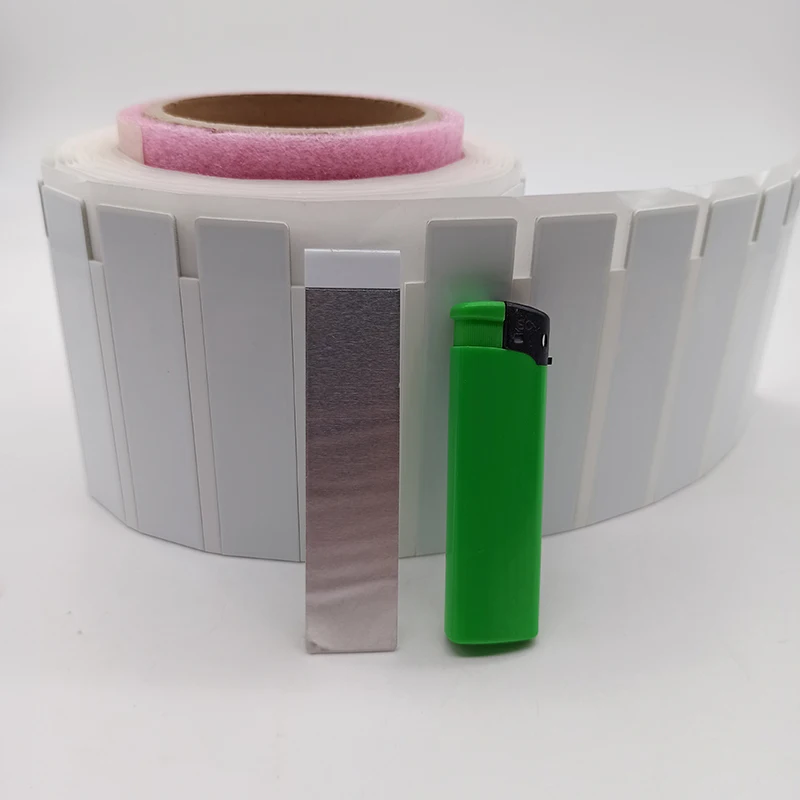 Гибкая металлическая этикетка UHF RFID с клейкой наклейкой для металлической