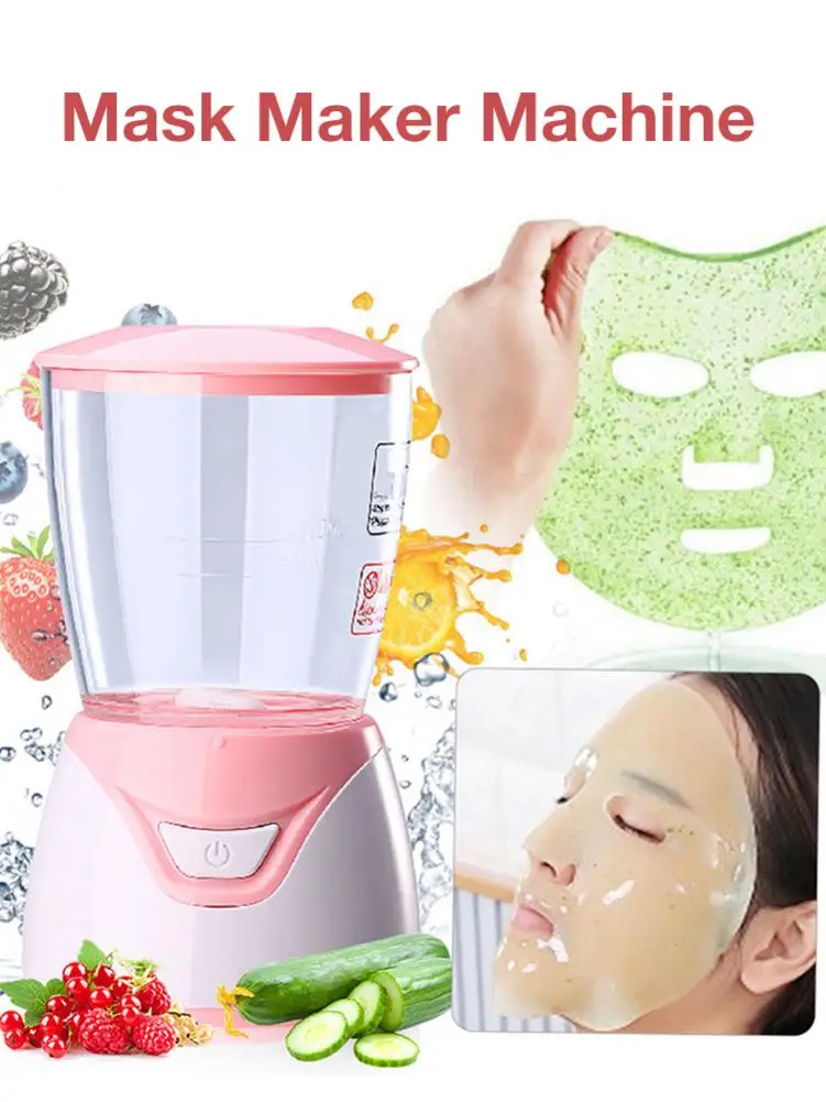 Super Mini Face Mask Maker Home DIY Automatic Fruit Natural Vegetable Facial Mask Machine With 32 4