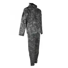 Дышащий Камуфляжный костюм мужской Камуфляжный костюм износостойкая ткань брюки набор с шапкой хлопок смесь открытый Камуфляж костюм