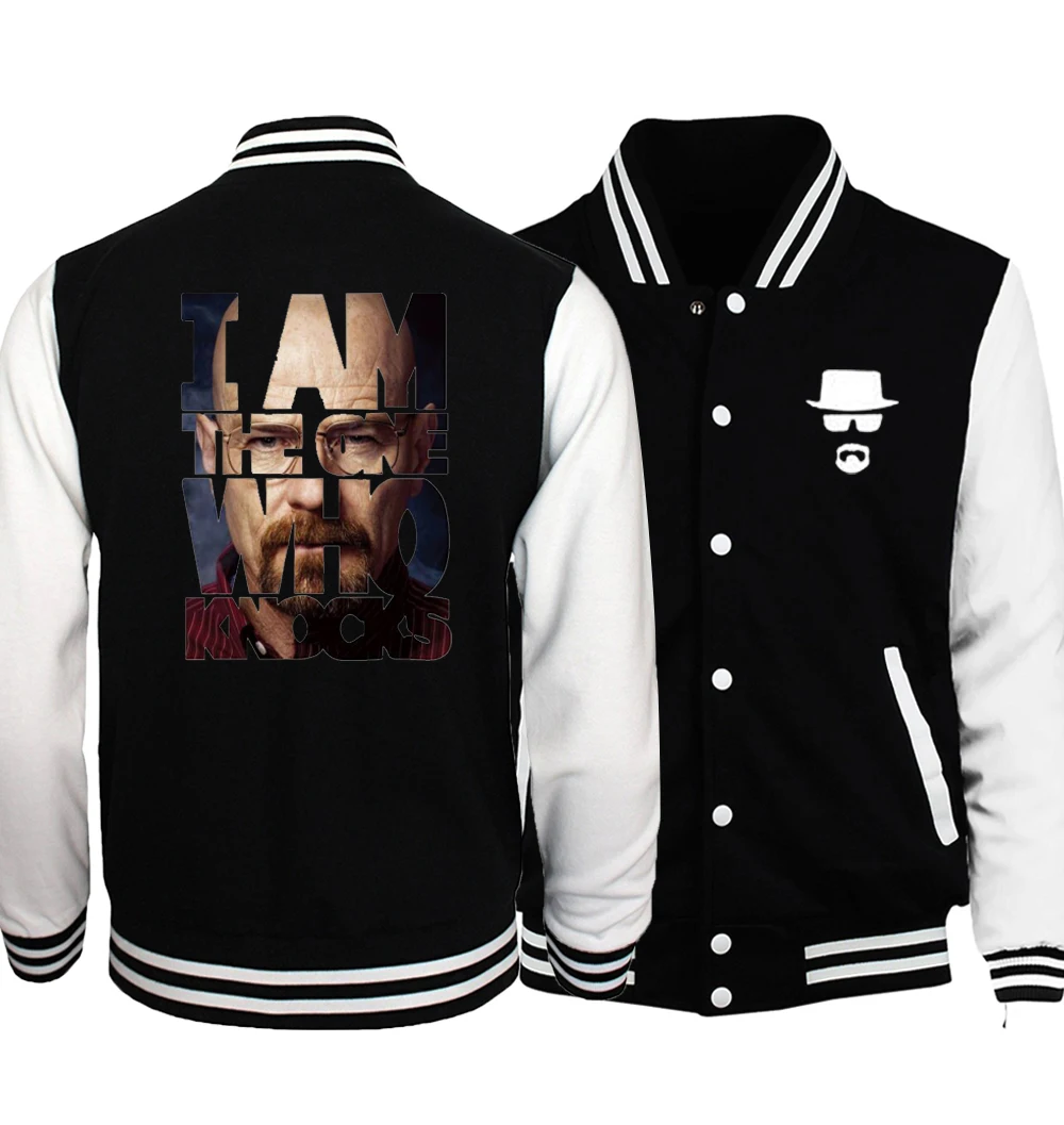 Breaking Bad Heisenberg бейсбольные куртки для мужчин хит продаж 2020 Осенние повседневные