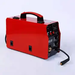 Machine à souder domestique multifonction 250 V, MIG 220, sans gaz, à Arc, à l'argon cc 