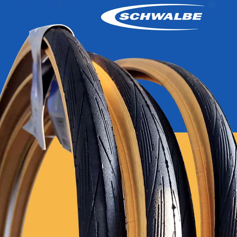 SCHWALBE LUGANO II Road Wired Tire Classic Sidewall compound K Guard puncture protection Skin 700C Bicycle Tires|Bicycle Tires| -