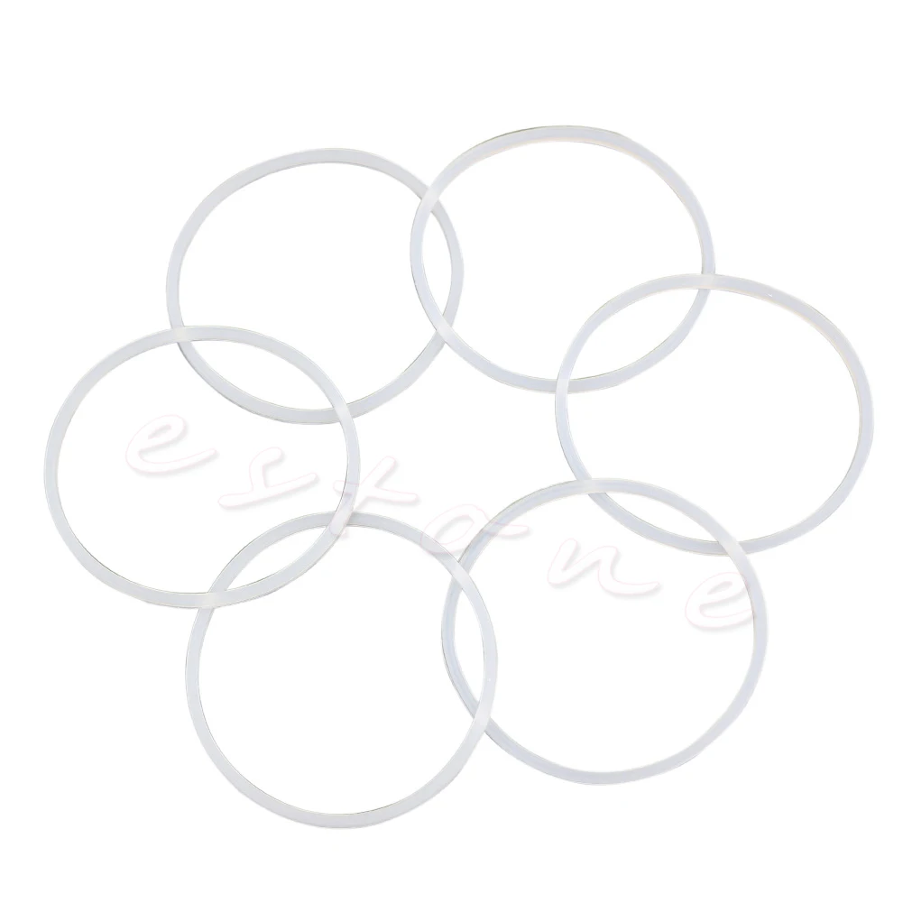 6Pcs New Replacement Gaskets Rubber Seal Ring for magic bullet Flat/Cross Blade A0NC | Бытовая техника