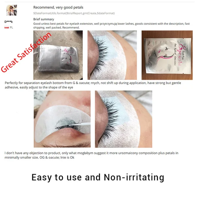 Patches for Eyelash Extension Under Eye Pads Eye Lash Extension Pads Patches for Eyelashes 25/50/100 pairs Lash Extension Tools 2