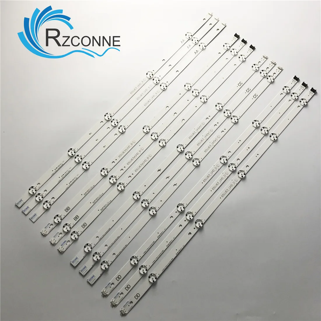 

LED Backlight strip 10 lamp For 65"TV 65UJ6300 65UJ630V Innotek 17Y 65inch_A SSC_65UJ63_UHD_A B C D EAV63673007