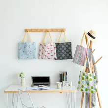 Модные женские повседневные холщовые сумки через плечо популярные хлопковые льняные экологические дамские хозяйственные сумки