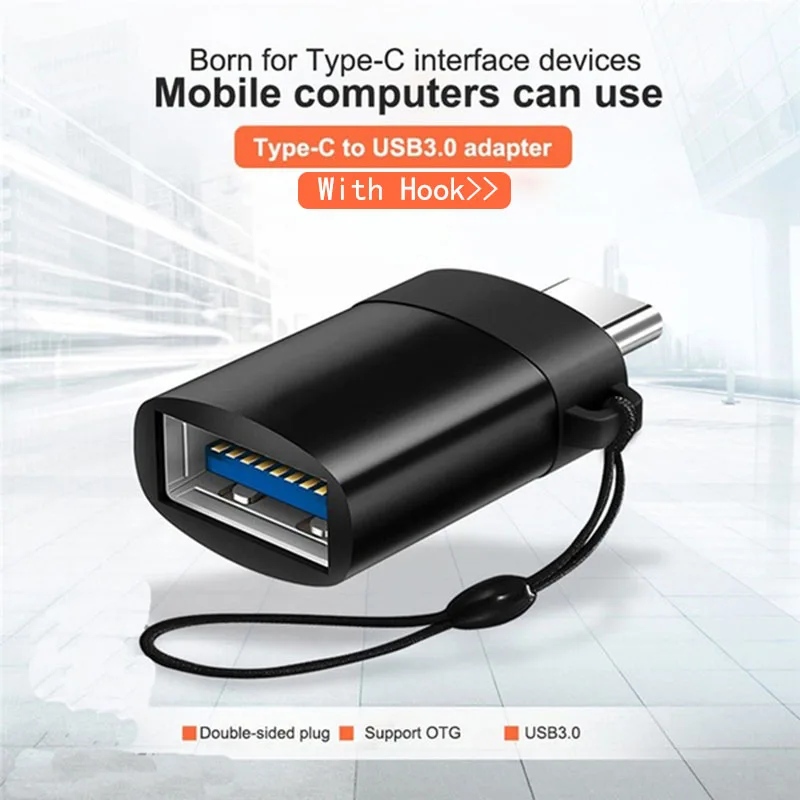Адаптер OTG Type-c Usb C Micro Type Usb-c 3 0 преобразователь данных для зарядки Samsung Galaxy S8 S9 Note 8 A5