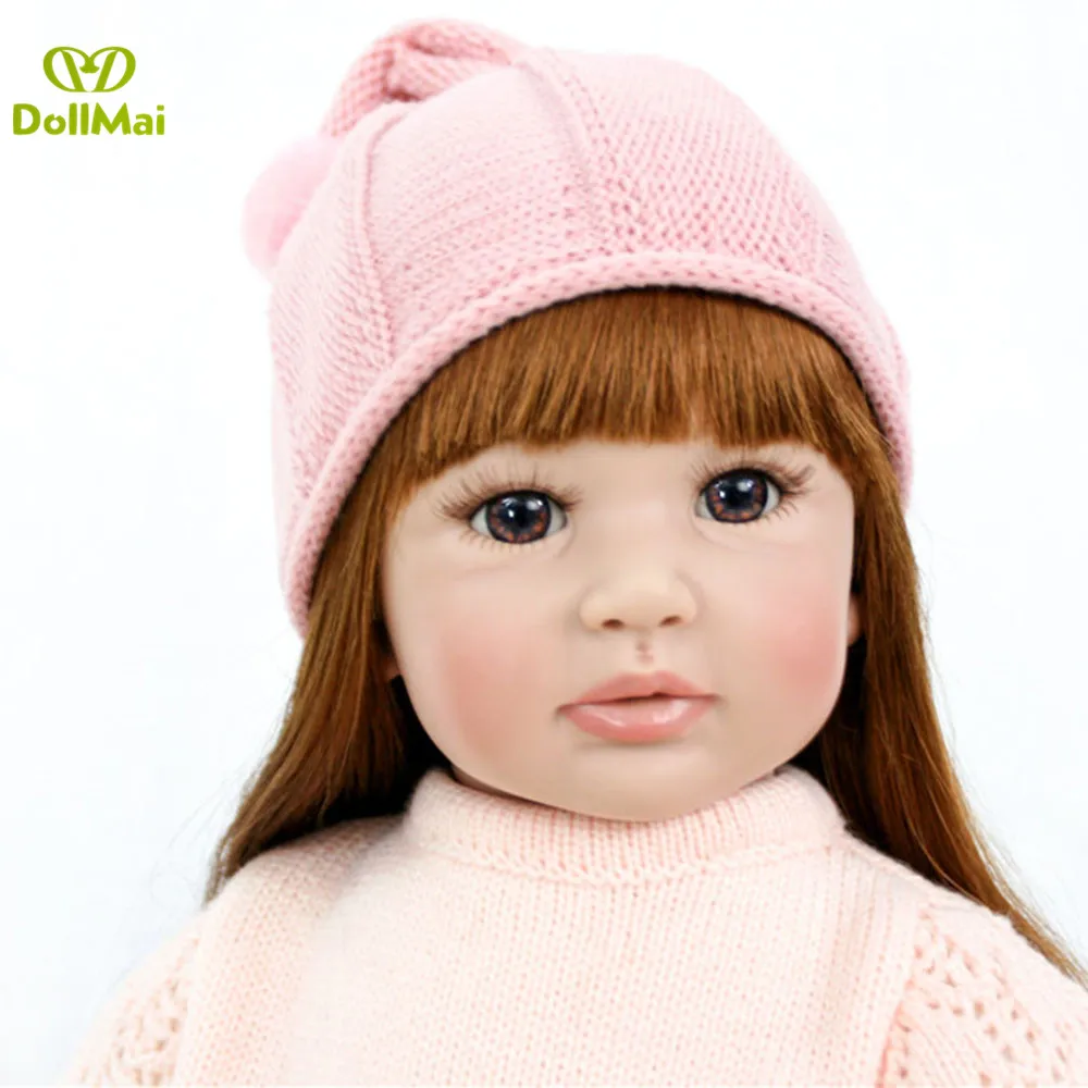 2" Reborn Baby Doll Toy тканевое тело набивное реалистичное Силиконовое reborn для маленьких девочек принцесса детские куклы на день рождения рождественские подарки
