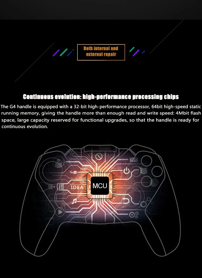 G4 Затерянный замок Ace Warrior беспроводной Bluetooth телефон ПК игра Apple Android PUBG King отправить славу артефакт PS Devil May