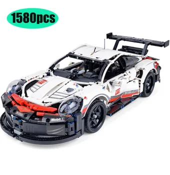 

20097 In Stock RSR lepining Technic Series Super Car RSR King 90066 Building Blocks Bricks 42096 Toy Christmas Girfts