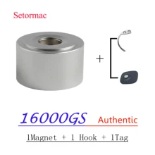 Лучшее качество 16000GS Супер Магнитная сигнализация одежда detacher розничные магазины жесткая бирка сильный магнит открывалка+ 1 крючок+ 1tag