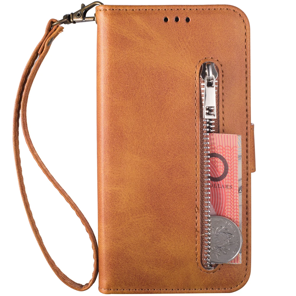 xiaomi leather case color Thích Hợp Cho Xiaomi 9 SE CC9 9E A3 9 Lite Redmi K30 Pro Note9 9 S Note7 Note8 Pro 7S 7 7A 8 8A Ốp Lưng Kéo Khóa Bao Da Điện Thoại xiaomi leather case custom