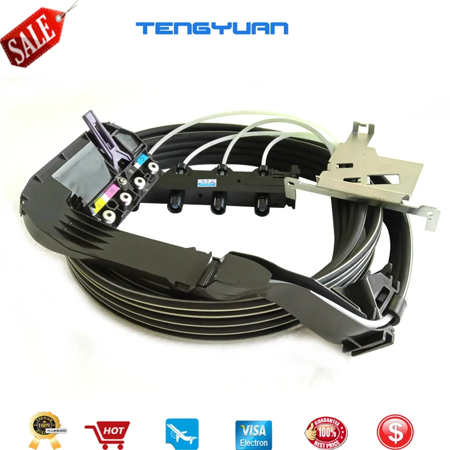 C7769-60153 C7769-60256 C7769-60381 C7770-60286 C7770-60014 трубки подачи чернил в сборе для DesignJet 500 800 42-дюймовый B0 с выдвижной ручкой, размером 24 дюйма, сумка A1