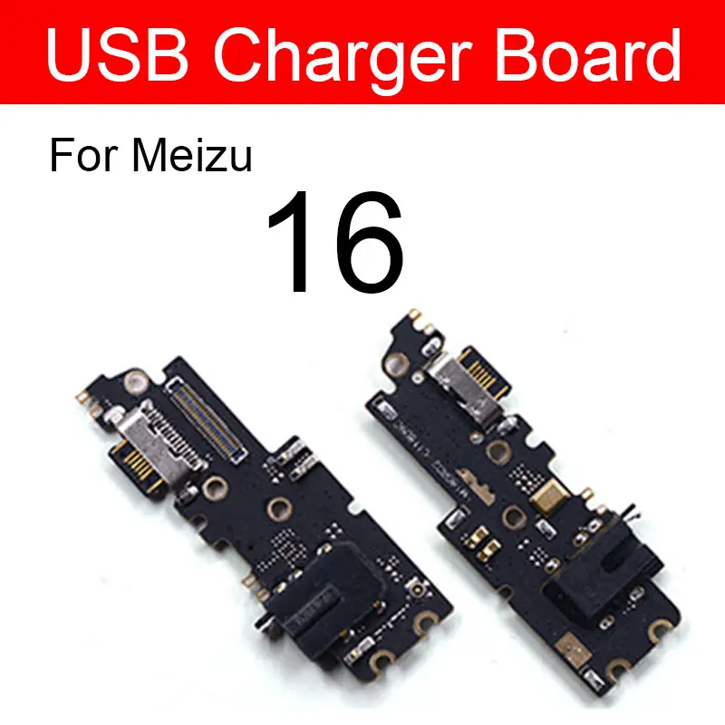 Зарядное устройство Usb Jack Prot Board Для Meizu Meilan Note 8 V8 X X8 Metal A5 M6T M9 M15 15 16 16X Plus Chargring Plug Dock Board - Цвет: Meizu 16