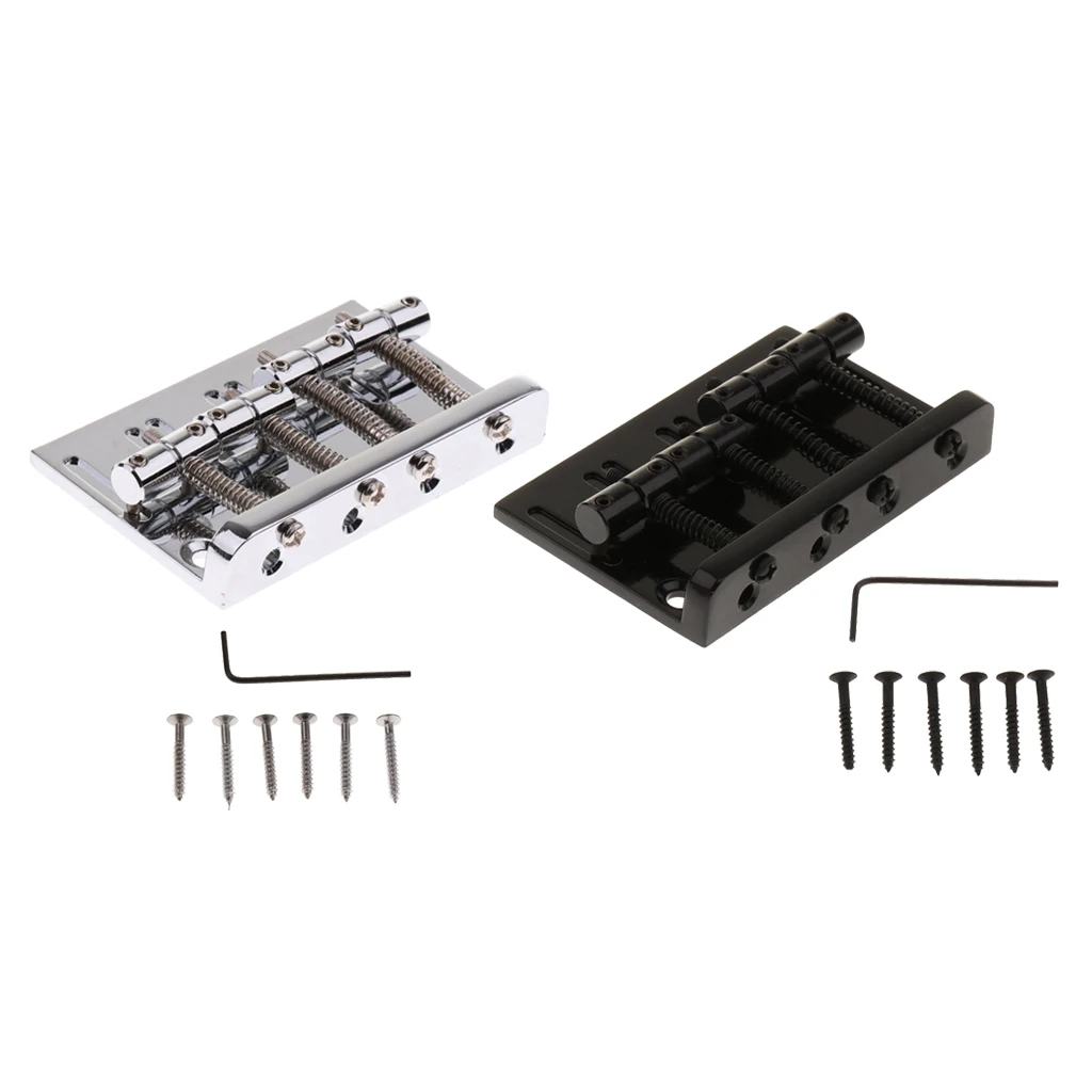 4 String Bass Bridge for Fender Precision Jazz Bass Replacement
