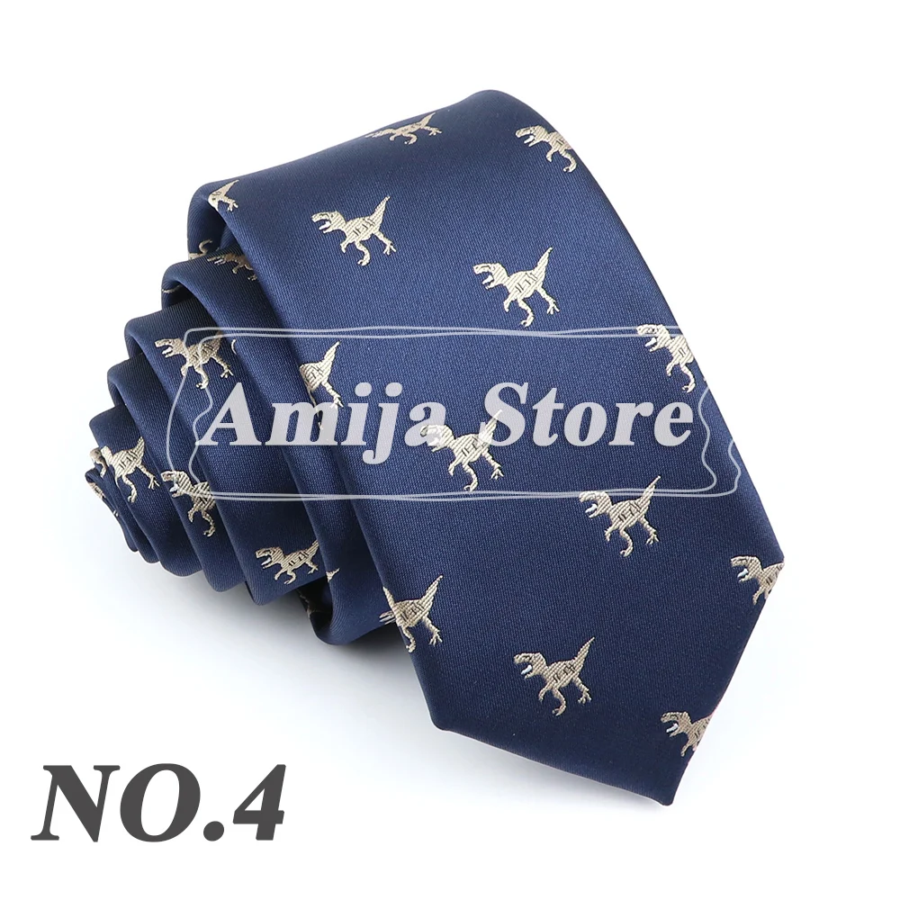 Mode Krawatte Herren Krawatte Rot Blau Druck Cartoon Katze Auto Krawatten Zubehör Täglich Tragen Krawatte Hochzeit Party Original Geschenk für Mann – Detail 6