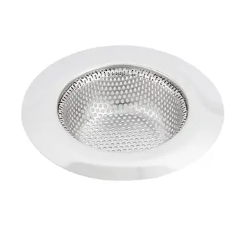 

1PCS Stainless Steel Sink Strainers Hair Colanders Accessories Sink Drain Tool Kitchen Bathroom G0R6