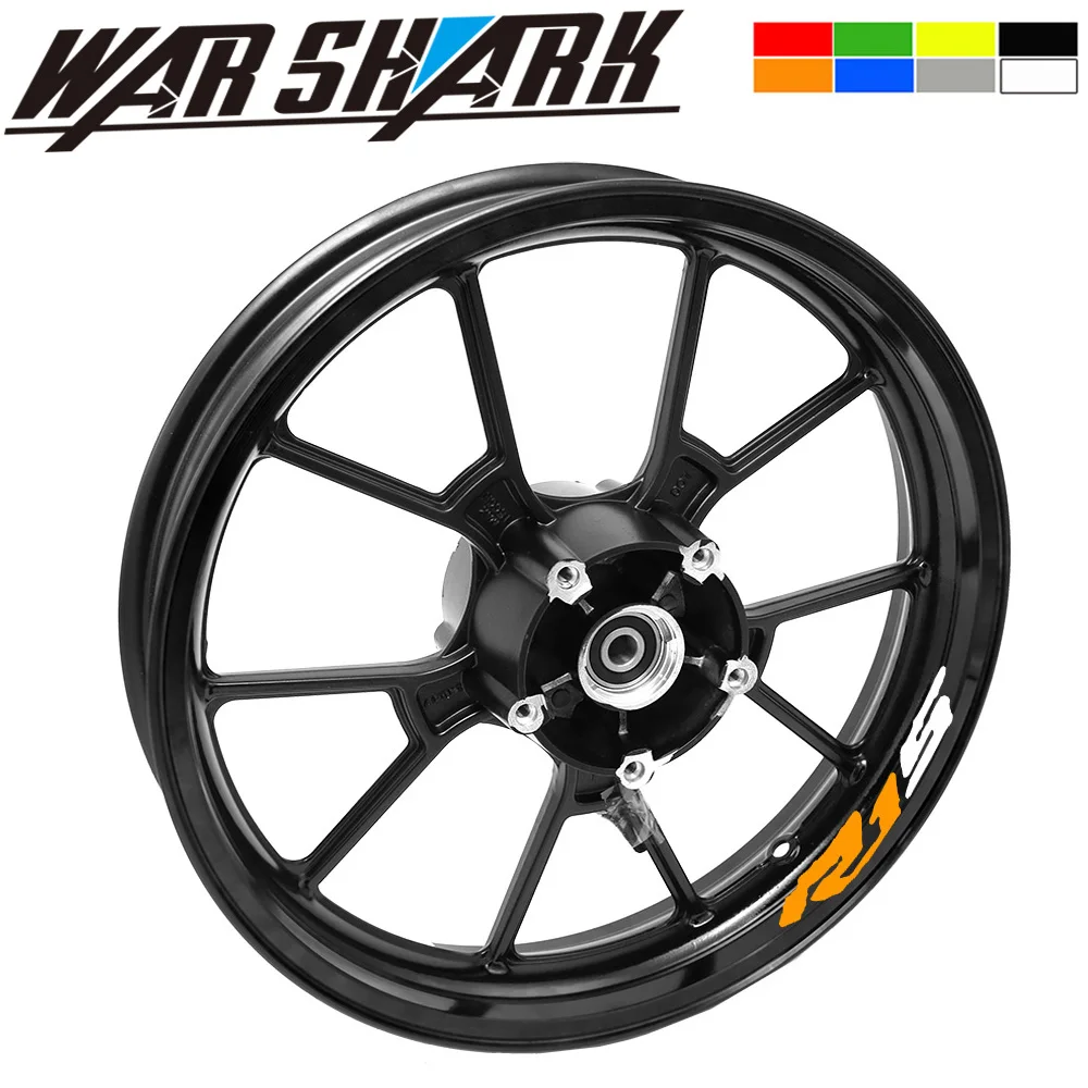 

Reflective Motorcycle Body shell Wheels Fairing Helmet Tank Pad Decoration Logo Accessories Stickers Decals For YAMAHA R15