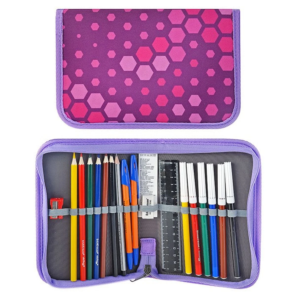 Estuche para lápices Book C, 205 135x30mm, bolsa de camuflaje rosa, mochila, estuche para maletín|Estuches escolares| - AliExpress
