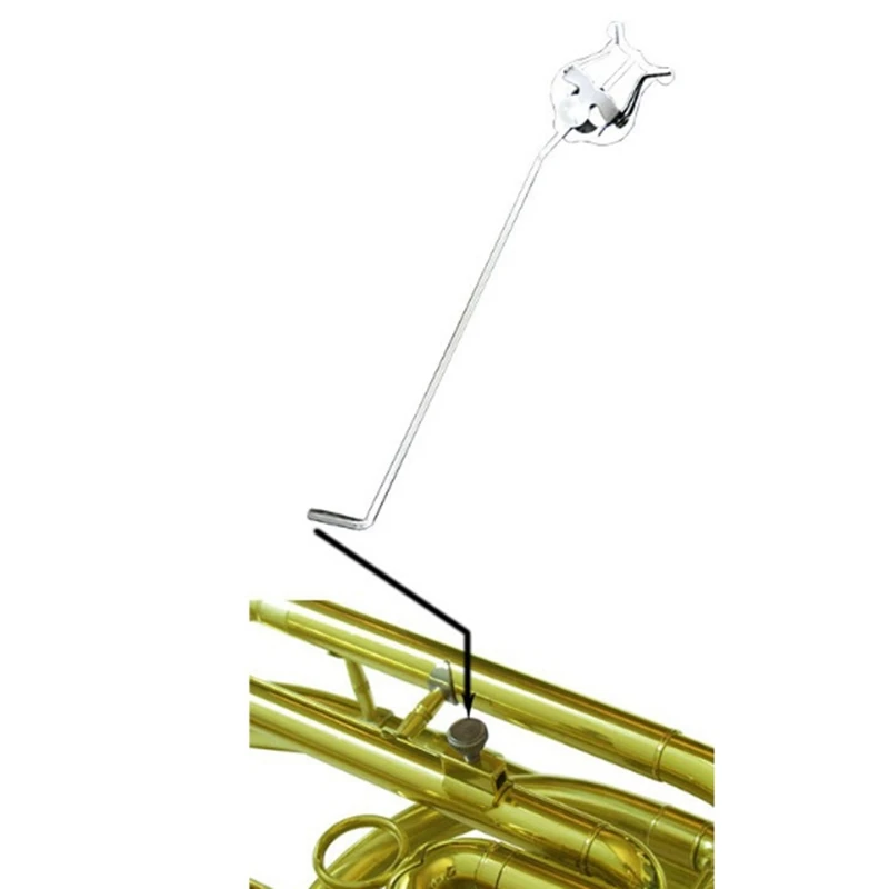 Duable Marching Baritone Lyre Trombone euphonium Lyre музыкальный зажим для листов откидная папка серебро