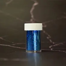 В настоящее время доступен Бронзовый стеклянный мусорный зеркальный стикер для ногтей синий градиент Аврора Лазерная передача звезда бумага