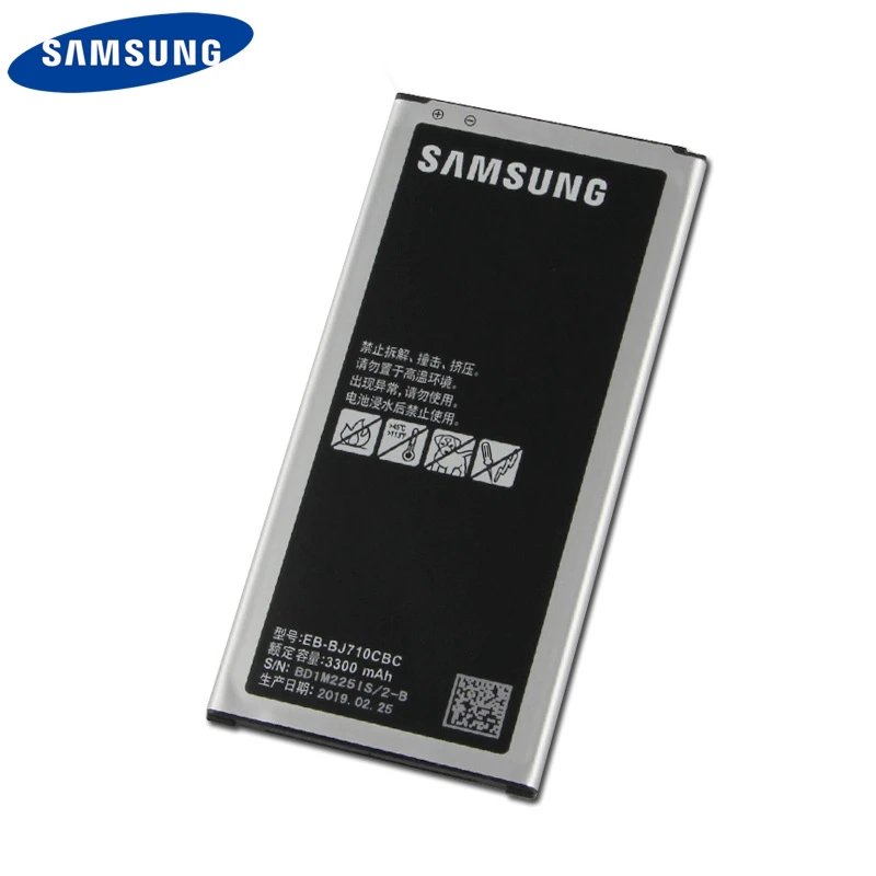Аккумулятор samsung EB-BJ710CBC для samsung GALAXY версия J7 SM-J7109 J7108 J710F J710K J710H батареи NFC 3300 мАч