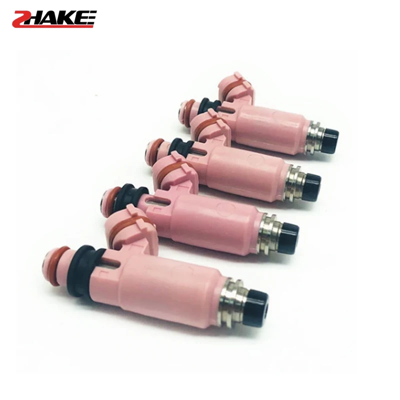 Высококачественные 16611 AA370 16611AA370 4 шт. OEM розовые 565cc форсунки топливного инжектора