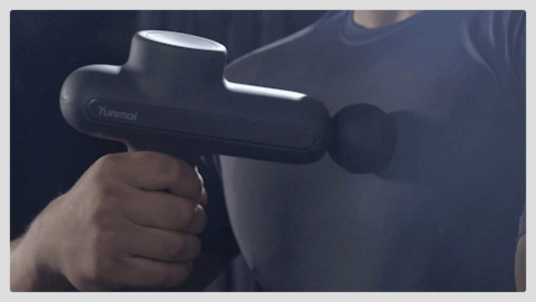 Xiaomi Yunmai массаж мышц пистолет Pro Basic 60 Вт Мощный 12 мм Глубокий тканевый массажер тренировка Беговая терапевтическая, для мышц облегчение боли