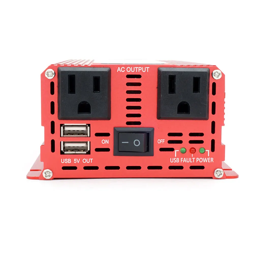 Vehemo DC12V к AC110V/220 В конвертер авто Инвертор солнечной энергии инвертор открытый портативный адаптер алюминиевый сплав автомобильный инвертор