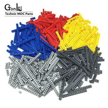 

NEW 500g Mixed Building Blocks Bricks Bulk Technic Parts Technic Liftarm 10 Sizes Compatible Technic Beam Sets Toy Free Shipping