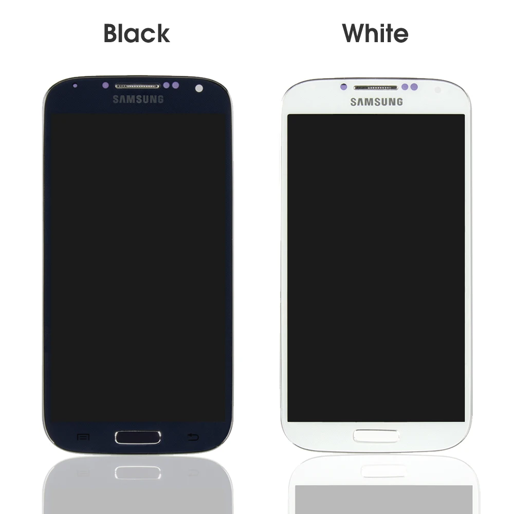 Ips lcd для samsung Galaxy S4 lcd дигитайзер сенсорный экран GT-i9505 i9500 i337 ЖК-дисплей с рамкой в сборе запасные части