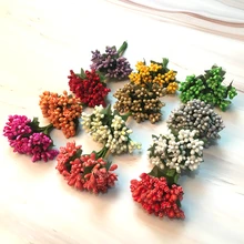 Искусственные цветы ручной работы, 12 шт., недорогие свадебные украшения для дома и сада, Подарочная коробка для скрапбукинга