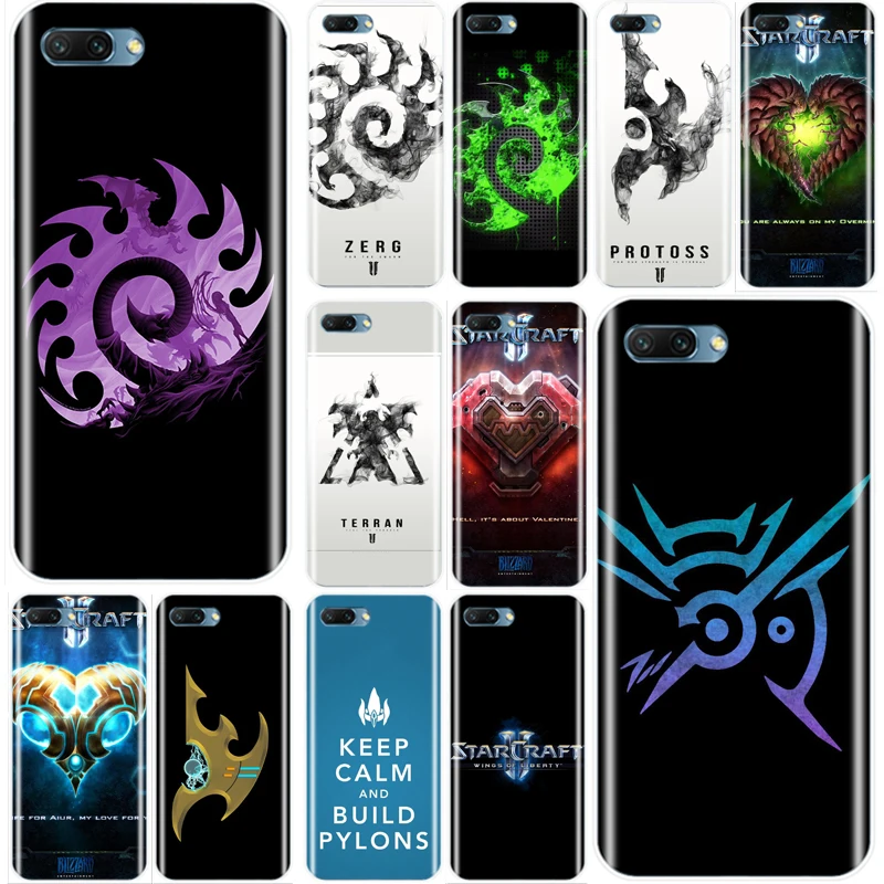 

starcraft 2 zerg Protoss Art Slim Cover Soft Silicone TPU Phone Case For Huawei Honor 8 8C 9 10 NOTE10 lite MATE 7 8 9 10 20 pro