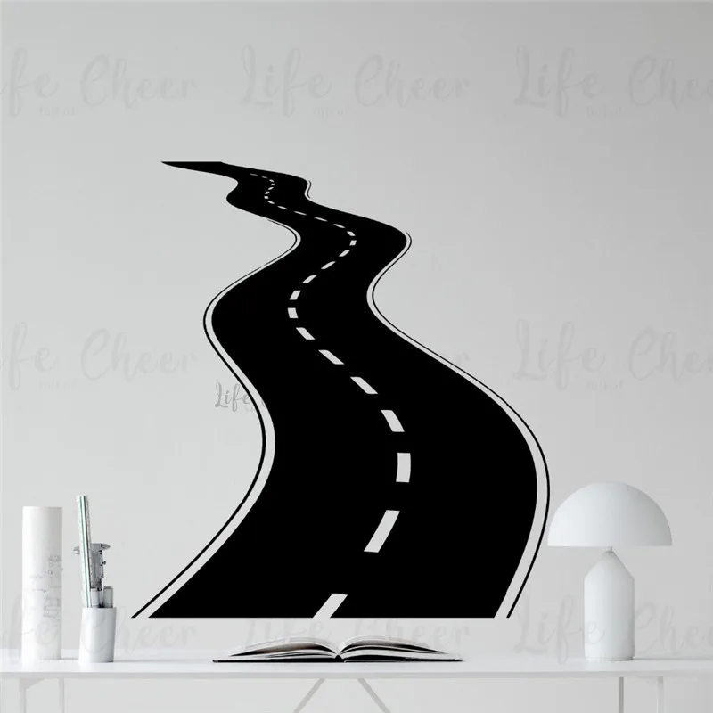 Изогнутая Настенная Наклейка для дома и гаража декоративная наклейка на стену