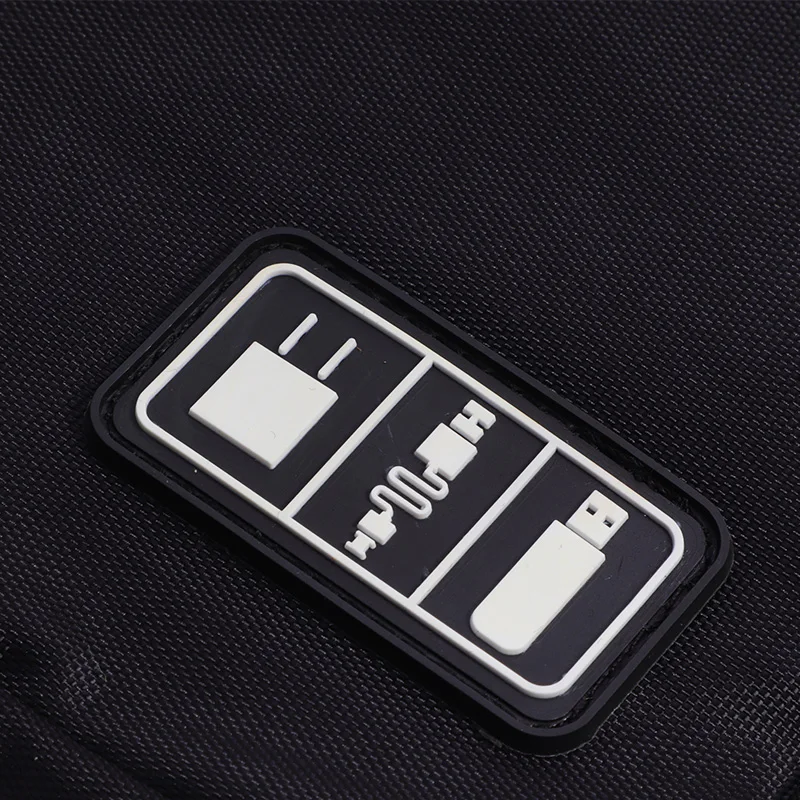 Цифровая сумка для хранения USB кабель для передачи данных органайзер для наушников сумка-Ручка power Bank Дорожный комплект чехол для электроники аксессуары