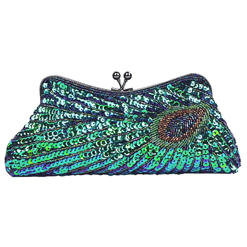 

Women's bag with beads Evening bag Party dresses Cheongsam bags B104