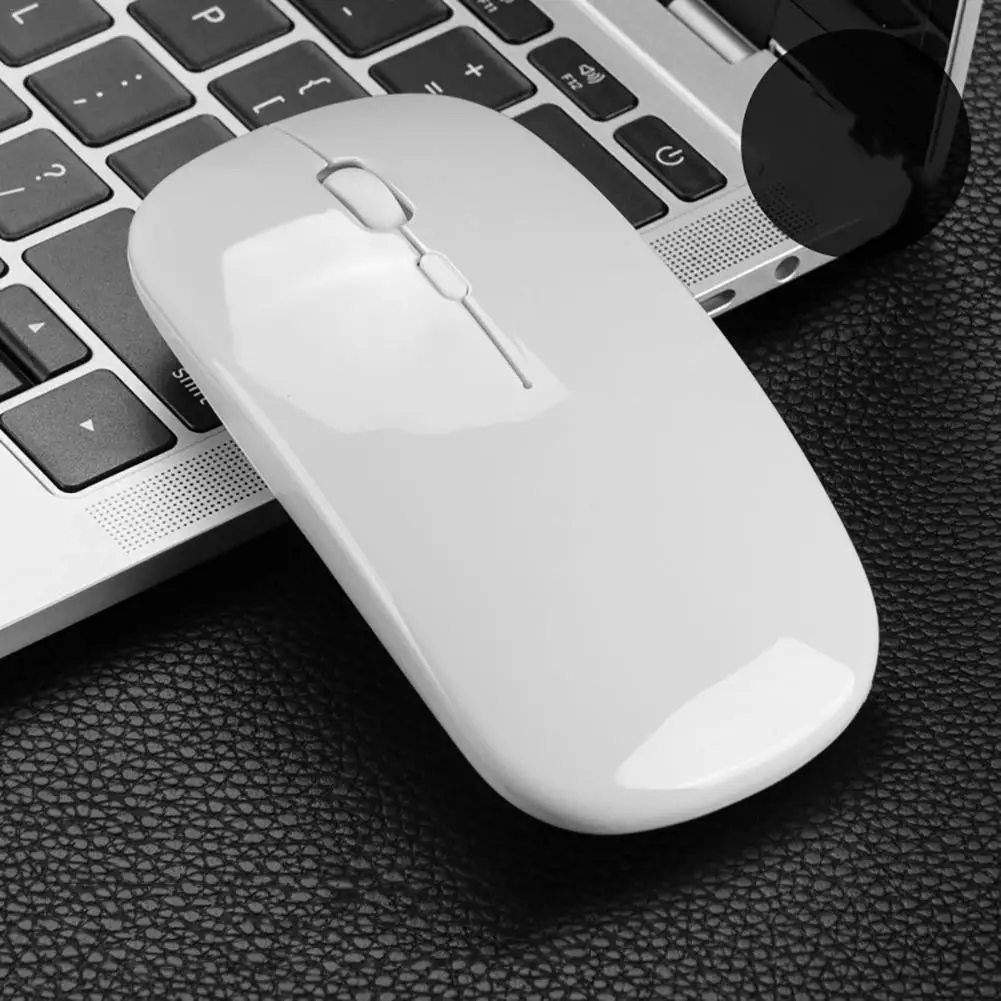 2,4G Беспроводная заряжающая мышь Bluetooth Двухрежимная перезаряжаемая мышь беспроводная мышь ультратонкая эргономичная Портативная оптическая мышь