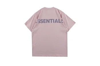 

Multicolors 2020 Summer Style Oversized Essentials Printed T Shirt Men Women Couples Tees HipHop Cotton Short Sleeve T-Shirt Men