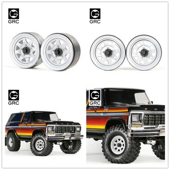 

RC Crawler Car 1.9 Inch Metal Beadlock Wheel for TRX4 SCX10 RC4WD CFX