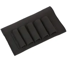 Держатель для пули Регулируемый тактический 5 ракушек полиэстер горные инструменты тренировочный пули мешок Исследуйте открытый Buttstock мешки