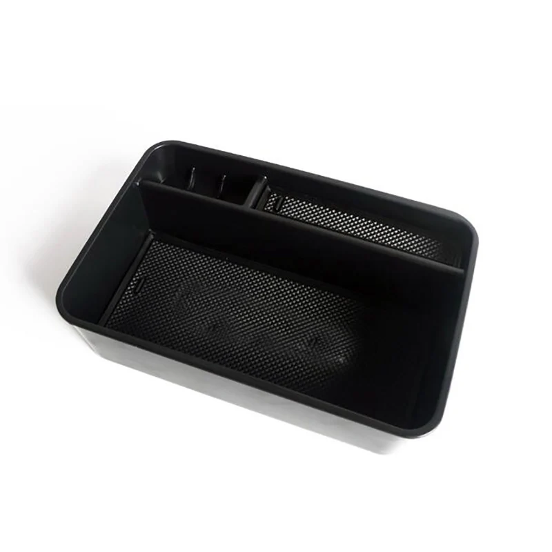 Für Nissan Patrol Y62 2013 2014 2015 2016 2017 Nicht-Slip Konsole Fach Zentralen Armest Fach Kühlschrank Zubehör – Detail 4