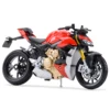 Maisto 1:18 Ducati Super Naked V4 S Static Die Cast Vehicles Collectible Hobbies Motorcycle Model Toys 1