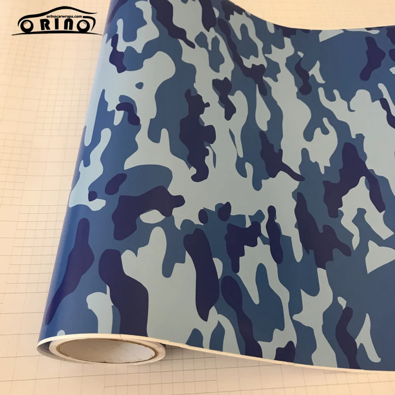 Blue Vinyl Wrap Film-3