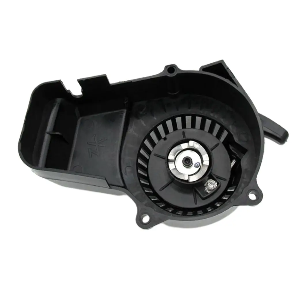 Pull Start Starter Per 47Cc 49Cc Mini Pocket Rocket Quad Dirt Bike Atv Bike Accessori Auto Neri