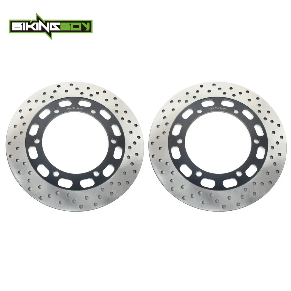 BIKINGBOY GTR 1000 ZG1000 CONCOURSE 86-93 GPZ 500 S 89-06 ZX 400 ZX600 GPZ 750 R UNITRAK FX 400 R передние тормозные диски роторы диски
