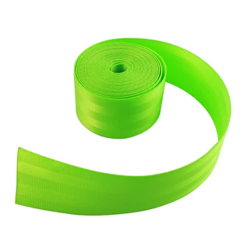 

3.6 meters Green 3 Point Car Seat Belt Harness Racing Safety Seat Belt Car Webbing Fabric Harness For Honda Jeep Volvo