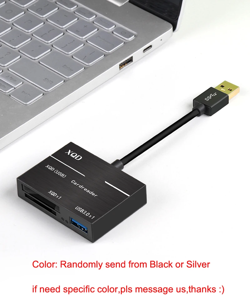 ACHICOO 500MB/S High-Speed USB3.0 XQD Card Reader Adapter XQD 2.0 Memory Card