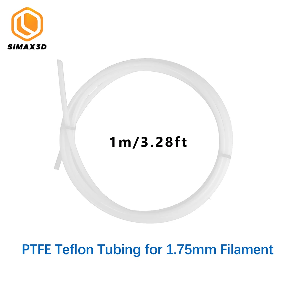 Прозрачная тефлоновая трубка из ПТФЭ для J-Head Hotend RepRap CR10 горло экструдера Ender 3 Pro PLA