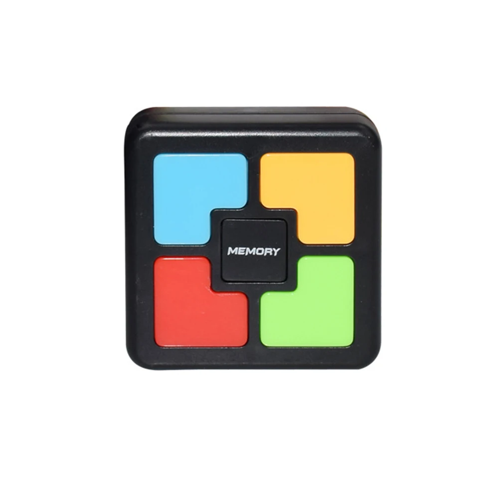 Educational Memory Game Handheld Learning Toys Color Cognition Kids Adults Intelligence Development Sounds Kill Time With Lights afbeelding