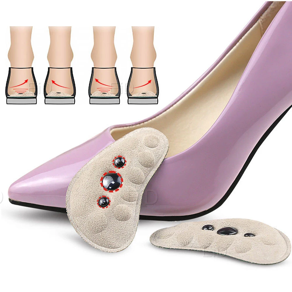 EiD 정형 자석 마사지 Insoles 쿠션 X/O 다리 아치 지원 Orthotic 깔창 Flatfoot 교정기 페디큐어 Insoles 뒤꿈치 패드